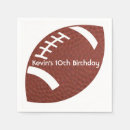 Search for football napkins White