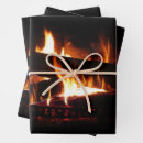 Search for fireplace wrapping paper Winter