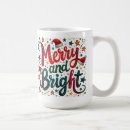 Search for merry bright mugs Colourful