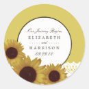 Search for sunflower wedding stickers Lace
