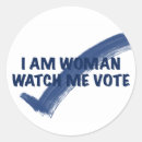 Search for votes for women stickers Democrat
