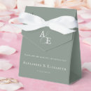 Search for bride and groom favour boxes Initials