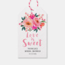 Search for love is sweet gift tags Thank you