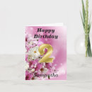 Search for pink flowers birthday cards For kids