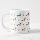 Search for art wrap mugs Festive dogs