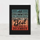 Search for drummer birthday cards Band