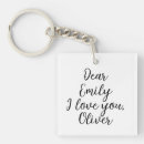 Search for cute couple key rings Birthday