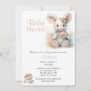 Search for rabbit baby shower invitations Pretty