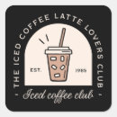 Search for ice coffee stickers Latte