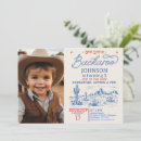 Search for cowboy invitations Vintage