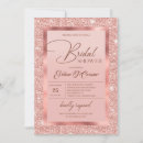 Search for rose gold glitter invitations Elegant