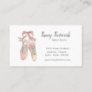 Search for dance instructor business cards Elegant