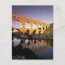 Search for aqueduct vertical postcards Pont du gard