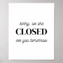 Search for sorry signs Sorry we are closed