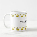 Search for golden crown mugs Royal