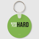Search for work hard key rings Inspiration