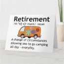 Search for funny camping cards Retirement