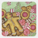 Search for cute gingerbread man stickers Vintage