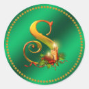 Search for faux metal stickers Monogrammed