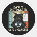 Search for cat with glasses stickers Cats