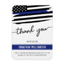 Search for law enforcement officers magnets Thin blue line