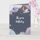 Search for space birthday cards Moon
