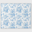 Search for french toile wrapping paper Chinoiserie
