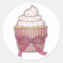 Search for cupcake baby shower stickers Pink