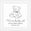 Search for black and white bears stickers Baby shower
