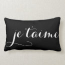 Search for french script cushions I love you