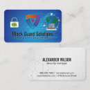 Search for secure business cards Lock
