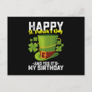 Search for irish birthday cards Shamrock