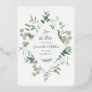 Search for silver save the dates Watercolor