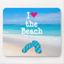 Search for beach love mousepads Happy