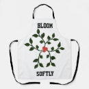 Search for floral design aprons Botanical
