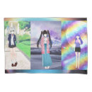 Search for cartoon pillowcases Rainbow