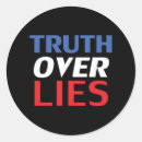Search for the truth stickers Vote
