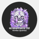 Search for purple awareness stickers Drug abuse