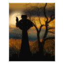 Search for gothic cross art Full moon