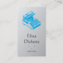 Search for journalist business cards Type