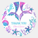 Search for under the sea thank you stickers Coral