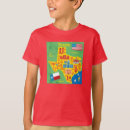 Search for map kids tshirts United states of america