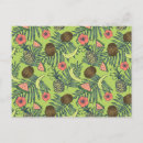 Search for tropical fruit postcards Pattern