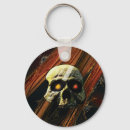 Search for evil skull key rings Halloween