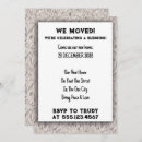 Search for new house party invitations We've moved