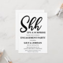 Search for surprise engagement party invitations Simple