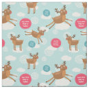 Search for reindeer christmas fabric Cute