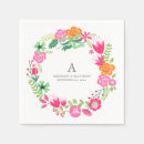 Search for beverage napkins Floral