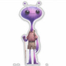 Search for purple alien stickers Fun