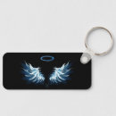 Search for angel charm key rings Blue